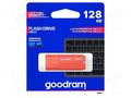 Pendrive; USB 3.0; 128GB; R: 60MB/s; W: 20MB/s; orange; USB A GOODRAM UME3-1280O0R11