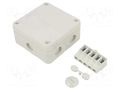 Enclosure: junction box; X: 110mm; Y: 110mm; Z: 51mm; IP67; B 9/T OBO BETTERMANN OBO-2001802