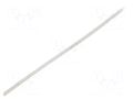 Insulating tube; silicone; natural; Øint: 0.5mm; Wall thick: 0.2mm SYNFLEX SIL-0.5X0.2-NA-200