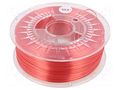 Filament: SILK; Ø: 1.75mm; red; 225÷245°C; 1kg; Table temp: 50÷60°C DEVIL DESIGN DEV-SILK-1.75-RD