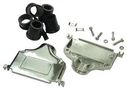 D SUB COVER, SIZE DC, ZINC ALLOY SPC15310