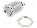 Switch: vandal resistant; Pos: 2; SPST-NO; 1A/50VAC; 1A/50VDC; IP68 BULGIN MP0033