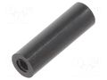 Spacer sleeve; cylindrical; polyamide; M2,5; L: 16mm; Øout: 5mm DREMEC DR182RDM2.5X16