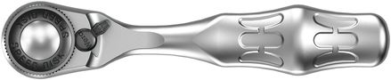 8008 A Zyklop Mini 3 Ratchet with 1/4" drive, 1/4"x87.0, Wera 05003793001