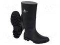 Boots; Size: 39; black; PVC; bad weather,slip; high; STONE OB SRA DELTA PLUS DEL-STONEOBSRA39