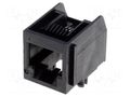 Connector: RJ12; socket; PIN: 6; Cat: 3; PCB snap-in; nickel plated MOLEX MX-95009-7661