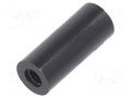 Spacer sleeve; cylindrical; polyamide; M2,5; L: 12mm; Øout: 5mm DREMEC DR182RDM2.5X12