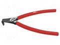 Pliers; for circlip; external; 10÷25mm; Pliers len: 140mm; angular WIHA WIHA.26795