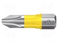 Screwdriver bit; Phillips; PH2; 1/4"; Overall len: 25mm; 5pcs; Y WIHA WIHA.41586