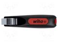 Stripping tool; Øcable: 4÷28mm; Wire: round; Tool length: 130mm WIHA WIHA.44240