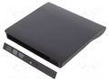 Optical Drive CD/DVD Enclosure; black; Features: PnP QOLTEC QOLTEC-51863