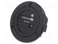 Counter: electromechanical; working time; mechanical indicator TRUMETER 711-0163