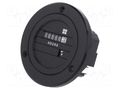 Counter: electromechanical; working time; mechanical indicator TRUMETER 711-0162