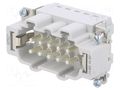 Connector: HDC; contact insert; male; EPIC H-BE; PIN: 10; 16A; 500V LAPP 44423202