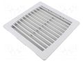Filter; Cutout: 177x177mm; D: 34mm; IP55; Mounting: push-in; grey WEIDMÜLLER EF-30-55-GY