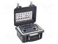 Meter: grounding resistance; LCD 5,25"; IP54; Interface: USB; 0÷2A MEGGER MEG-DET2/3
