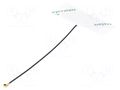 Antenna; BEIDOU,GNSS,GPS; 0.9dBi,1dBi,1.37dBi; for ribbon cable MOLEX 2065600100