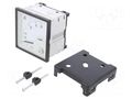 Ammeter; on panel; I AC: 0÷20A; Class: 1.5; 50÷60Hz; Features: 90° SELEC AM-I-D-2-20A-CE