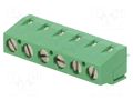 Connector: PCB terminal block; terminal; 13.5A; 300V; angled 90° TE Connectivity 282837-6