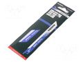 Hacksaw blade-set; tinware,metal; 150mm; 24teeth/inch; 2pcs. METABO MTB.631129000
