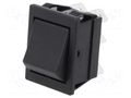 ROCKER; DPDT; Pos: 2; ON-ON; 16A/250VAC; Leads: connectors BULGIN C1560ALAAB