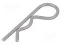 Cotter pin; stainless steel; Ø: 5mm; L: 102mm; Shaft dia: 20÷28mm ELESA+GANTER GN1024-NI-5-E