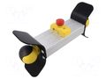 2-hand control station; Safeball; -25÷50°C; IP67; Leads: M12 8pin ABB 2TLA020007R6900