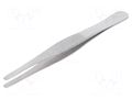 Tweezers; 120mm; for precision works; Blades: wide WELLER WEL.21SA120
