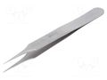 Tweezers; 110mm; for precision works; Blades: narrowed WELLER WEL.4SASL