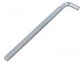 Hook; straight; steel; zinc; Thread len: 145mm; Overall len: 170mm DROMET D-HP10170