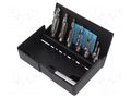 Kit: taps; Kind of holder: 1/4" (6,3mm); plastic box; ISO2/6H VÖLKEL VOLKEL-67020