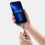 Baseus CAJY000301 Lightning - USB-C PD QC cable 20W 480Mb/s 2m - black, Baseus 6932172602772 6932172602772