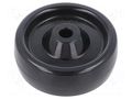 Transport wheel; Ø: 100mm; W: 35mm; 180kg; Ditherm®; MTW; -40÷300°C RADER MTW-100/12S