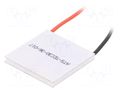 Module: Peltier; 15.4V; 3A; 30x30x3.6mm; 26.7W; ceramics; 20AWG Advanced Thermal Solutions ATS-TEC30-36-017