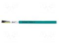 Wire: servo drive; hybrid,TOPSERV®110; turquoise; stranded; Cu HELUKABEL TOPSERV110P-71491