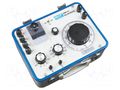 Meter: Thomson bridge; ±0.2%; Features: galvanometer built-in MCP DKB-01