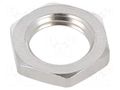 Nut; M10; brass; 17mm; Thread: metric; Pitch: 1; Plating: nickel LAPP LP-52102999