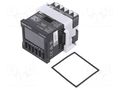 Counter: electronical; LCD; pulses; -99999÷999999; SPDT; on panel OMRON H7CC-A