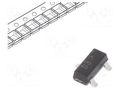 Transistor: NPN; bipolar; 32V; 0.1A; 0.225W; SOT23,TO236AB ONSEMI BCW33LT3G