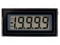 Voltmeter; digital,mounting; 0÷200mV,0÷2V; on panel; LED; 6÷14VDC LASCAR DPM160
