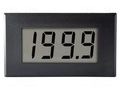 Ammeter; digital,mounting; on panel; LCD; 3,5 digit; Char: 19mm LASCAR DPM942
