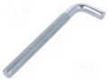 Hook; straight; steel; zinc; Thread len: 110mm; Overall len: 140mm DROMET D-HP12140