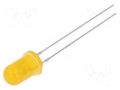 LED; orange; 5mm; blinking; 330÷500mcd; 60°; 3÷5VDC; 20mA; 1.8Hz OPTOSUPPLY OSO5JS5B64A