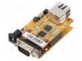 Module: Ethernet; Comp: SP3232EBEY,W5500; uC: LPC11E36FHN33; RS232 WIZNET WIZ550S2E-232