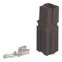 PLUG/RCPT HOUSING, 1POS, BLACK 1345G6