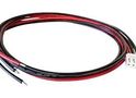 DC O/P CABLE, PWR SUPPLY, 16AWG, RED/BLK TCI130-DC