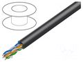 Wire; U/UTP; 4x2x24AWG; industrial Ethernet,outdoor; 5e; stranded BELDEN 7930A.0101000