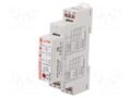 Relay: installation; bistable,impulse; DPDT; 16A; 90x17.5x64.6mm RELPOL RPB-2PSM-UNI