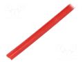 Insulating tube; fiberglass; red; -20÷155°C; Øint: 4mm SYNFLEX FGS-4-RD-100
