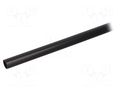 Heat shrink sleeve; glued; 4: 1; 8mm; L: 1m; black; Temp: -55÷110°C HELLERMANNTYTON MA47-8/2-BK